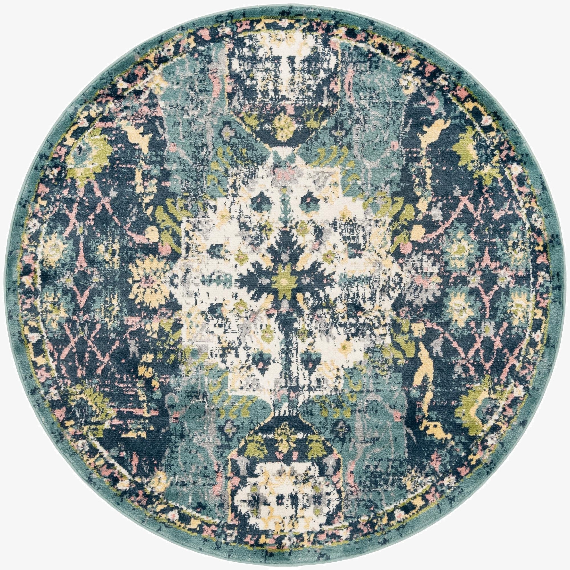  5' x 5' Charleston Round Rug