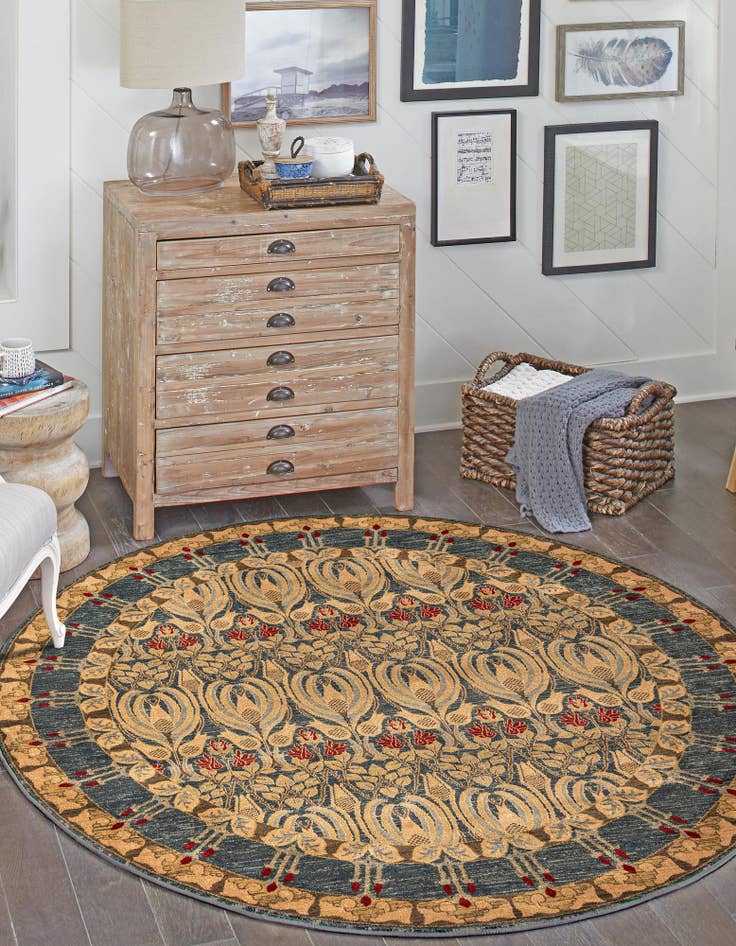 Detail image of  3' x 3' Chelsea Round Rug