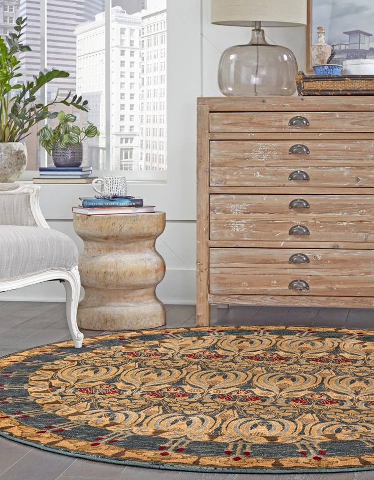 Detail image of  3' x 3' Chelsea Round Rug