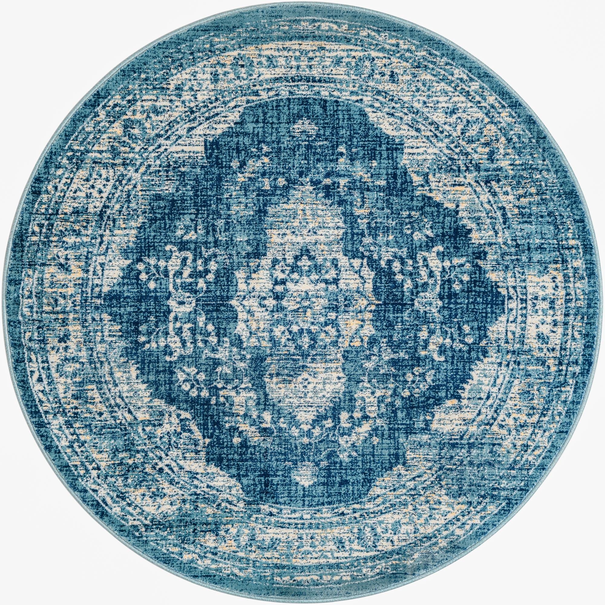  5' 3 x 5' 3 Dahlia Round Rug
