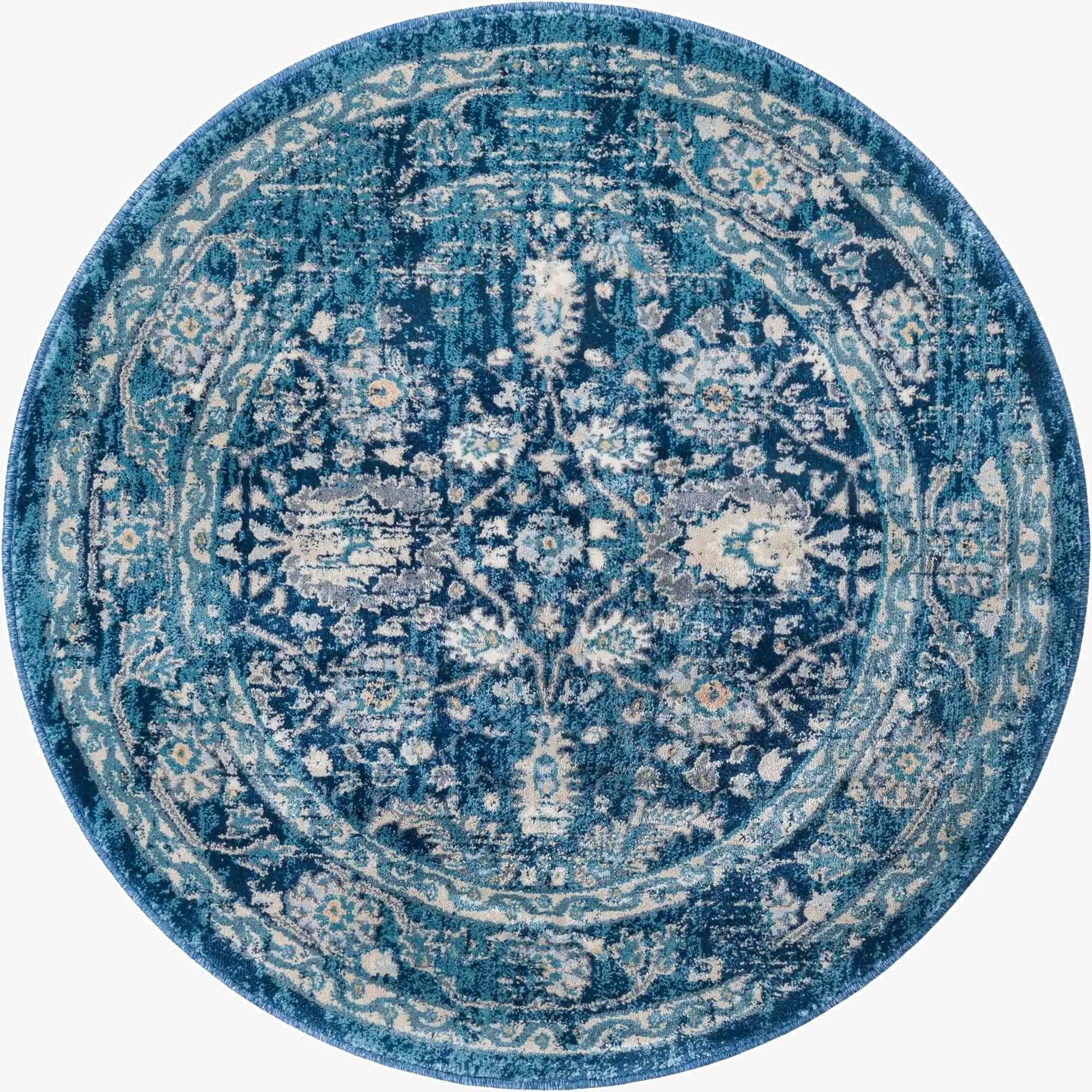  3' 3 x 3' 3 Dahlia Round Rug
