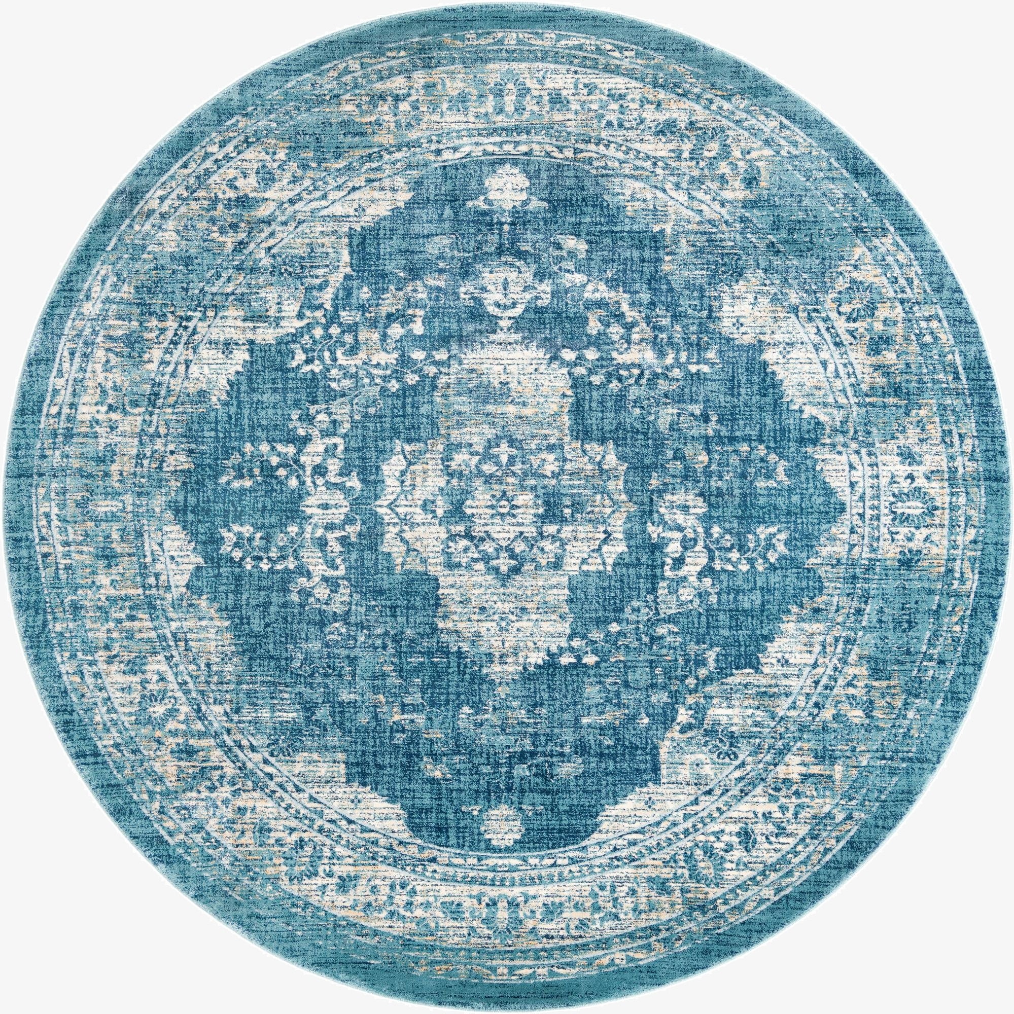  7' 10 x 7' 10 Dahlia Round Rug