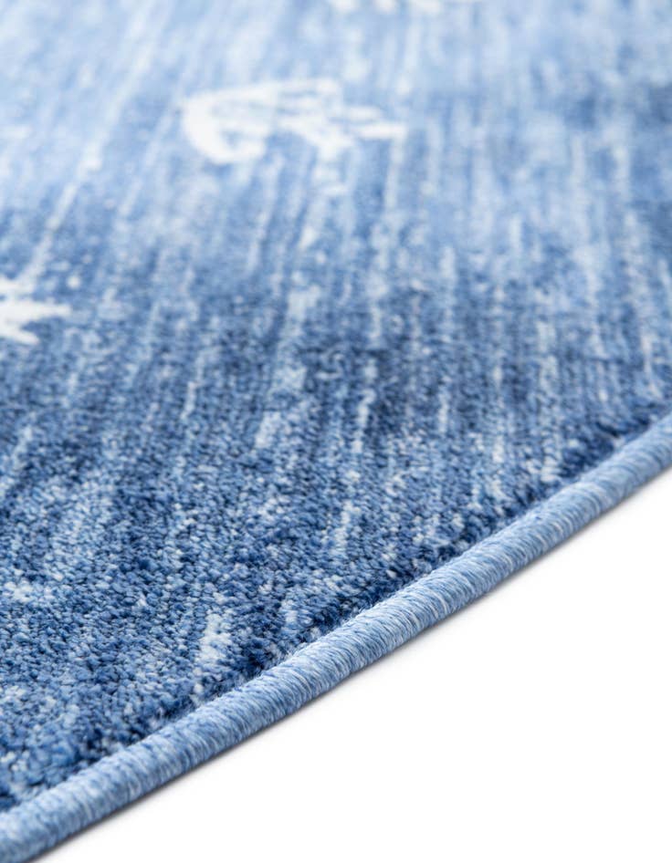 Detail image of  5' 3 x 5' 3 Gabbeh Round Rug