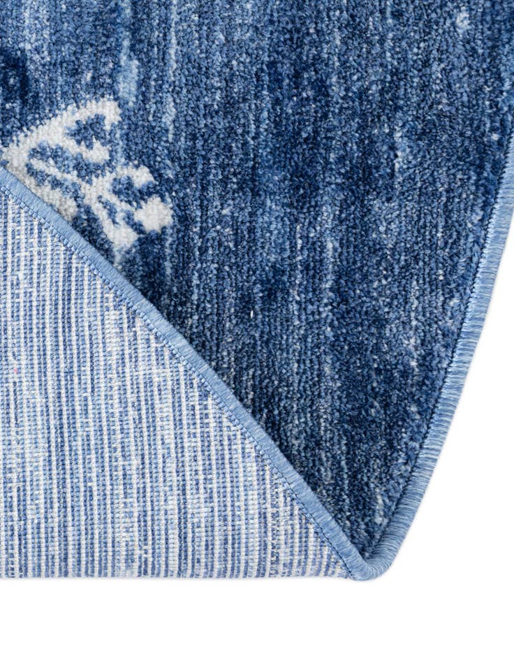 Detail image of  5' 3 x 5' 3 Gabbeh Round Rug