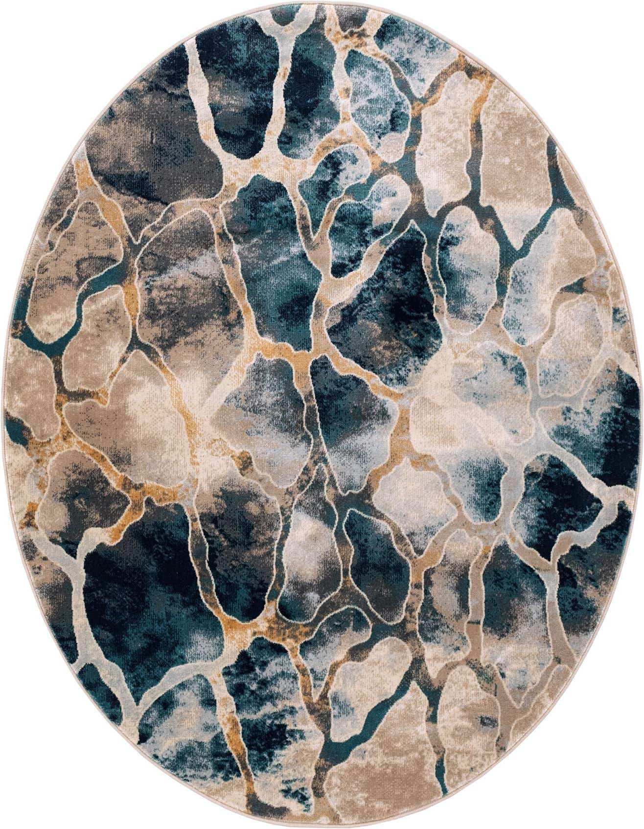 Primary image  5' x 5' Gossamer Round Rug