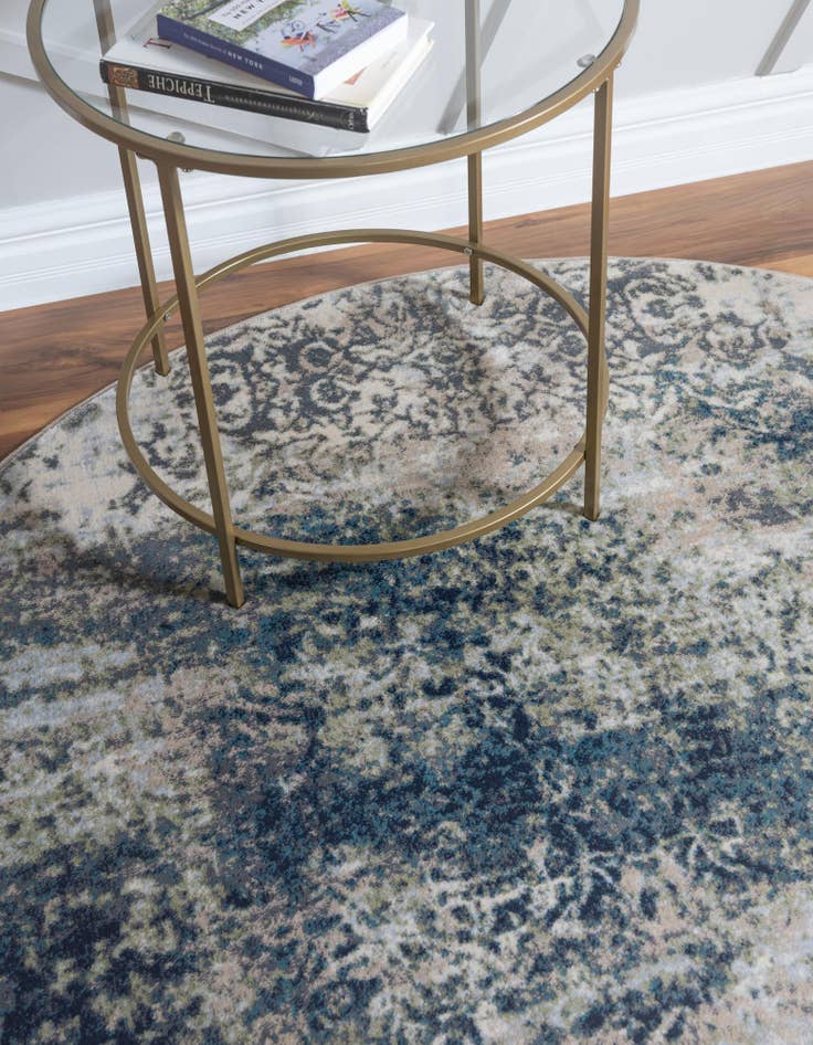 Detail image of  5' x 5' Gossamer Round Rug