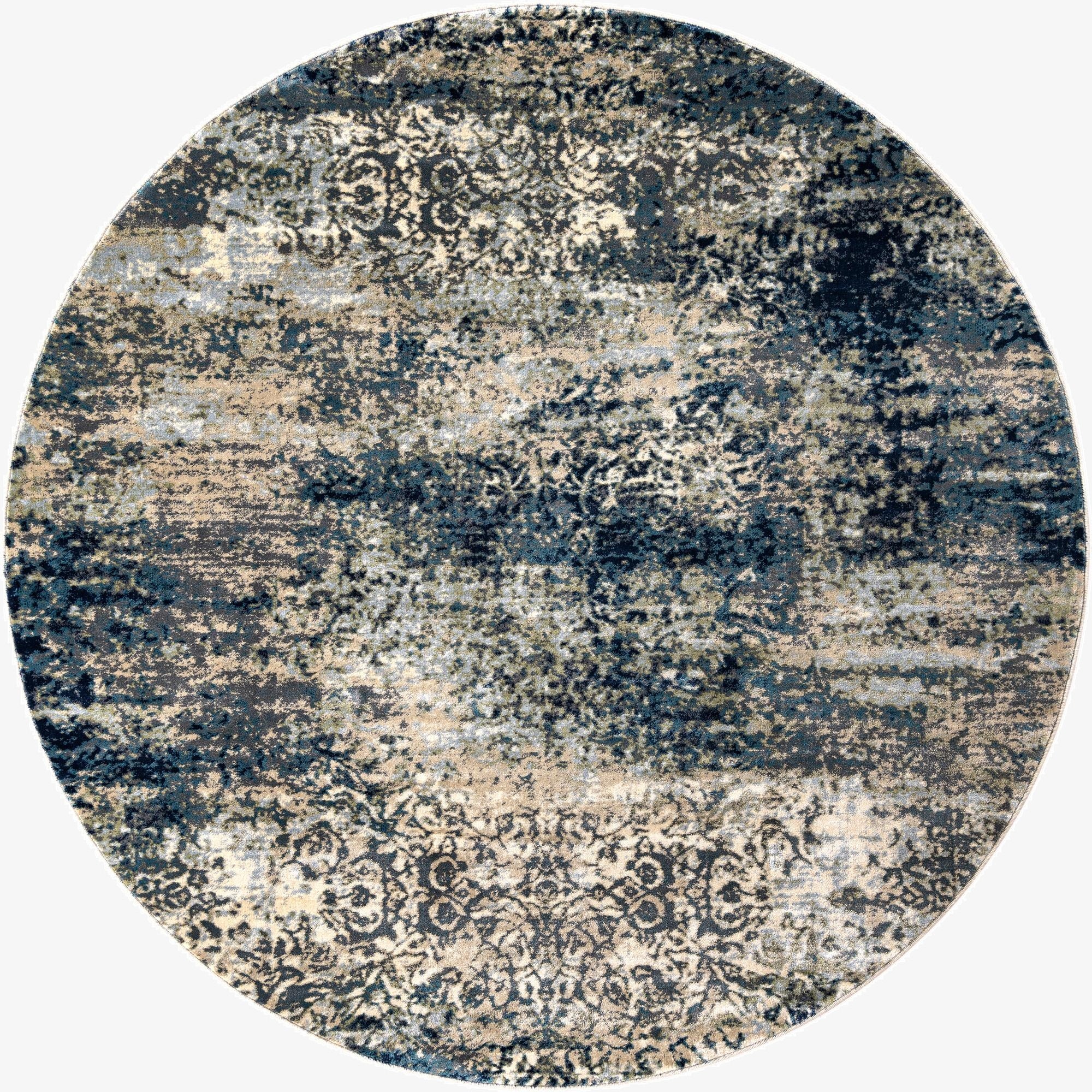  7' 10 x 7' 10 Gossamer Round Rug