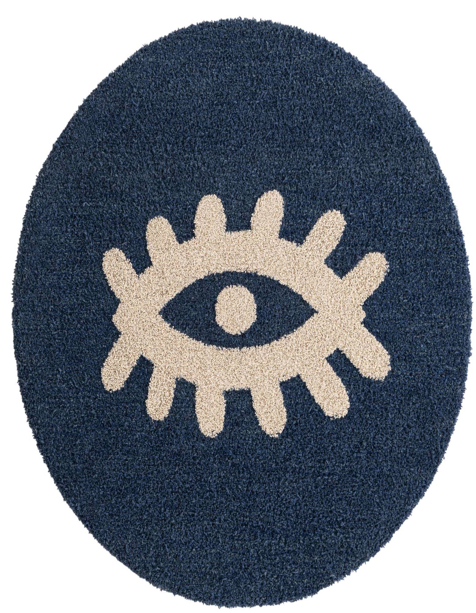 Primary image  4' 1 x 4' 1 Handtufted Wool Round Rug