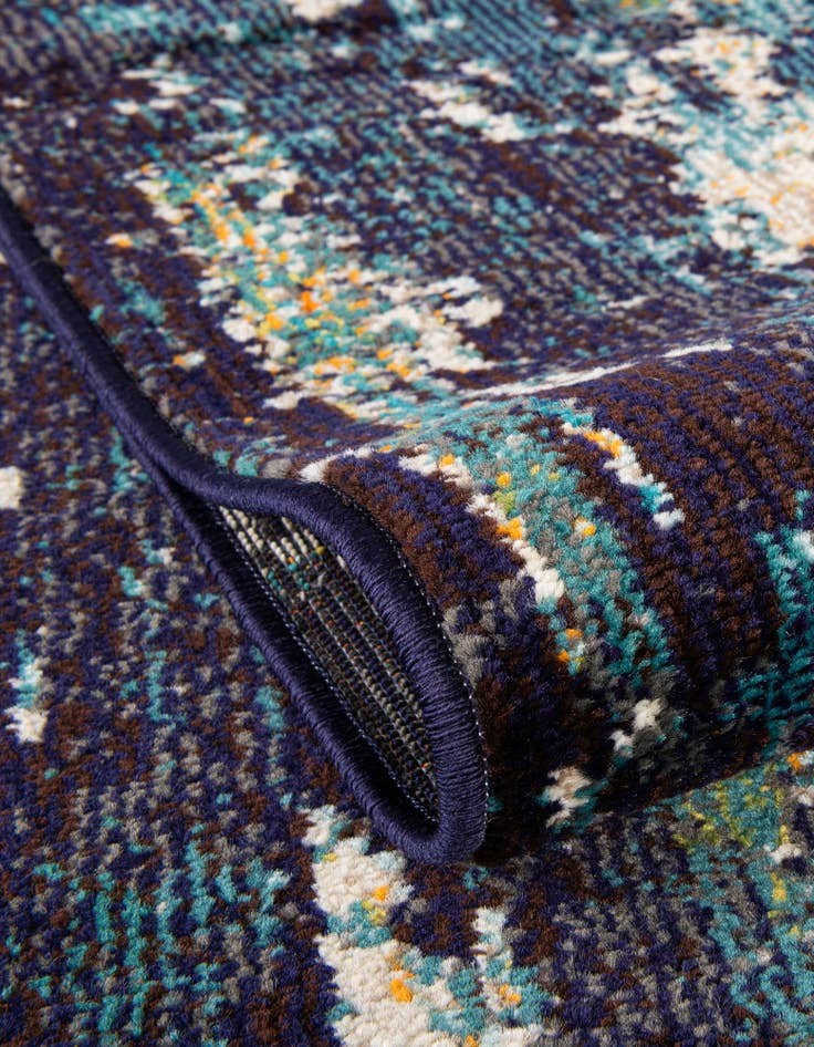 Detail image of  8' x 8'  Washable Hyacinth Round Rug