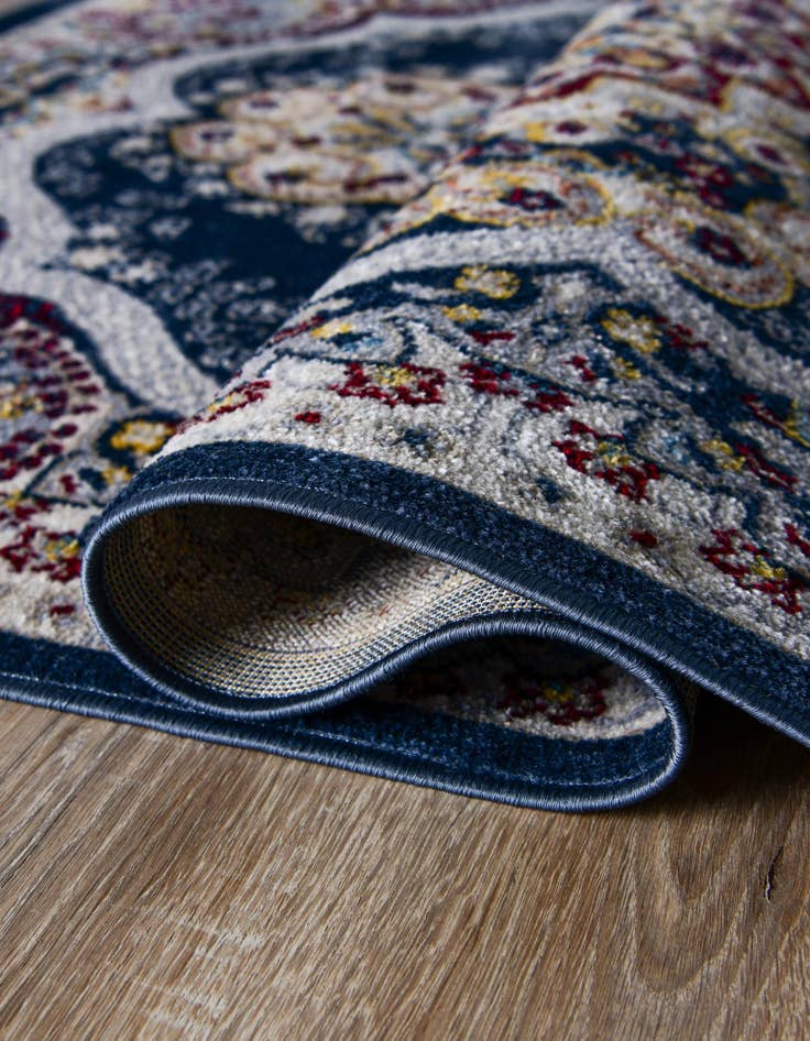 Detail image of  5' 3 x 5' 3 Kamala Washable Round Rug