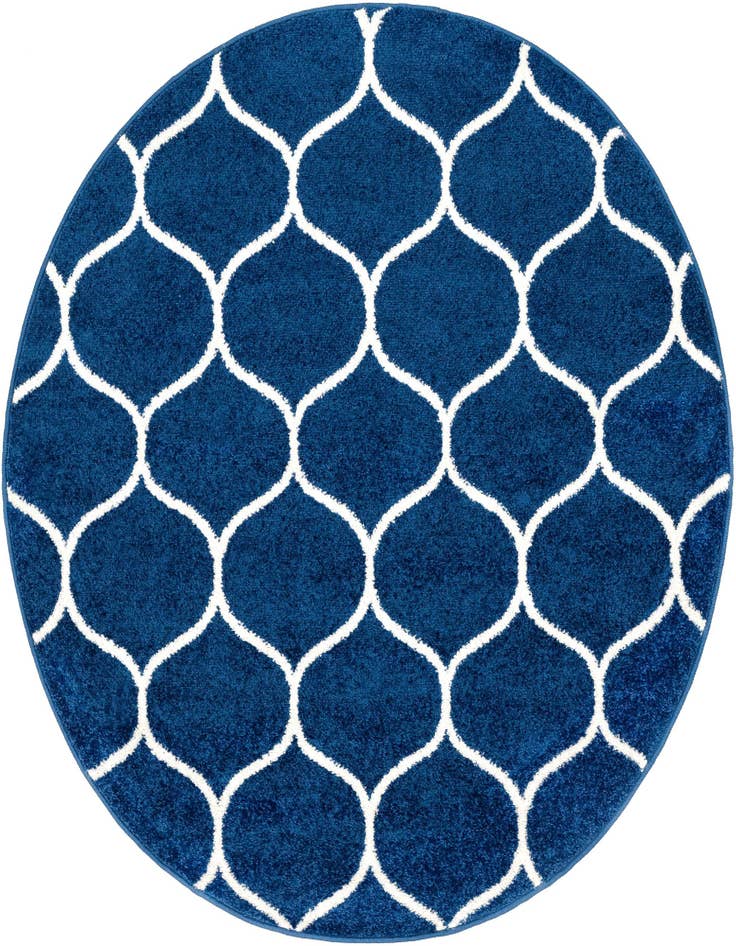 Detail image of  4' x 4' Lattice Frieze Round Rug