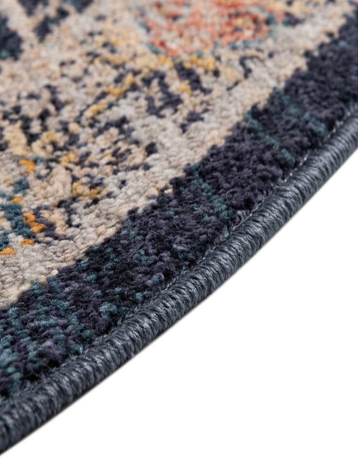 Detail image of  5' 2 x 5' 2 Lola Round Rug