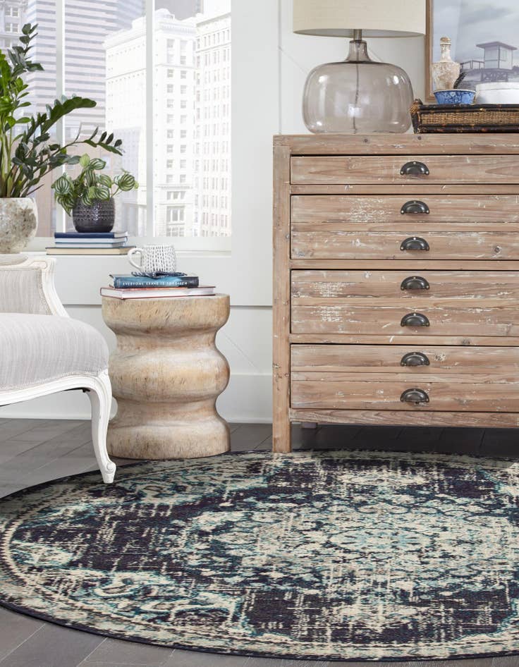 Detail image of  6' x 6' Madeline Round Rug