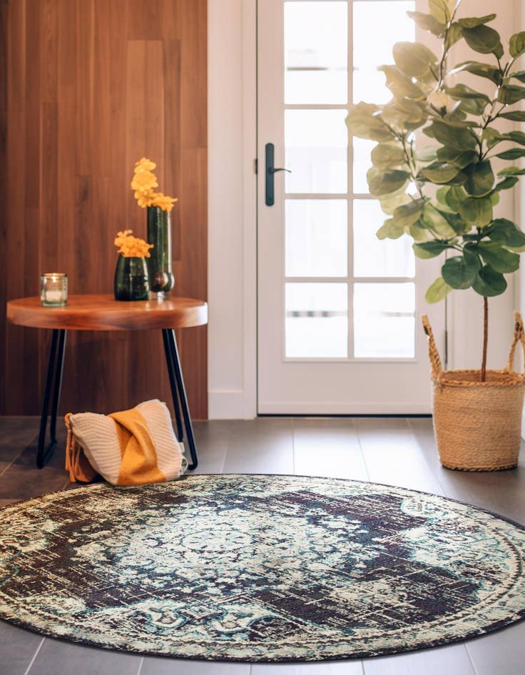 Detail image of  6' x 6' Madeline Round Rug