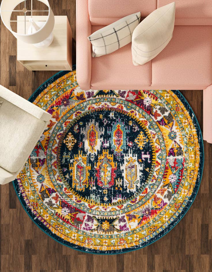 Detail image of  10' x 10' Madeline Round Rug