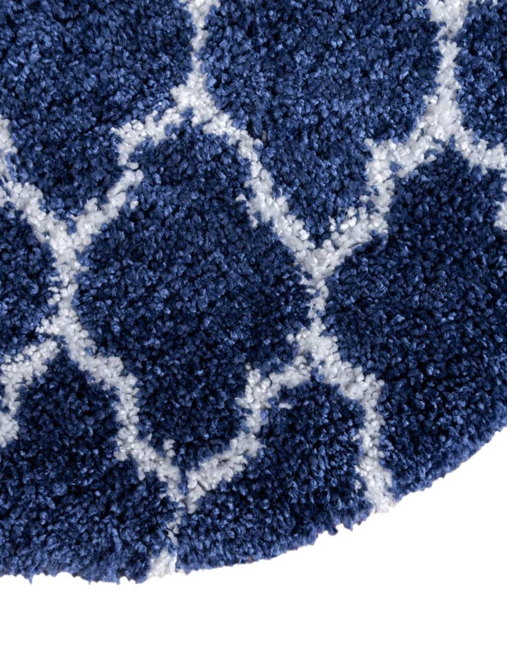 Detail image of  8' x 8' Moroccan Shag Round Rug