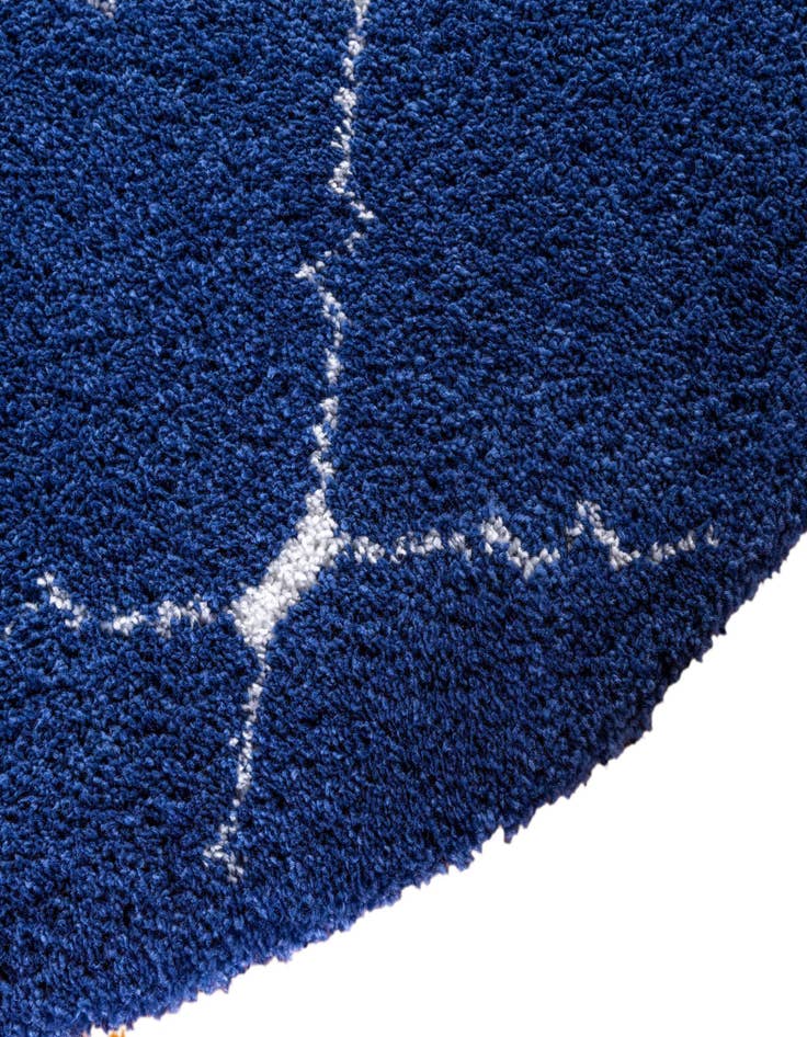 Detail image of  5' x 5' Moroccan Shag Round Rug