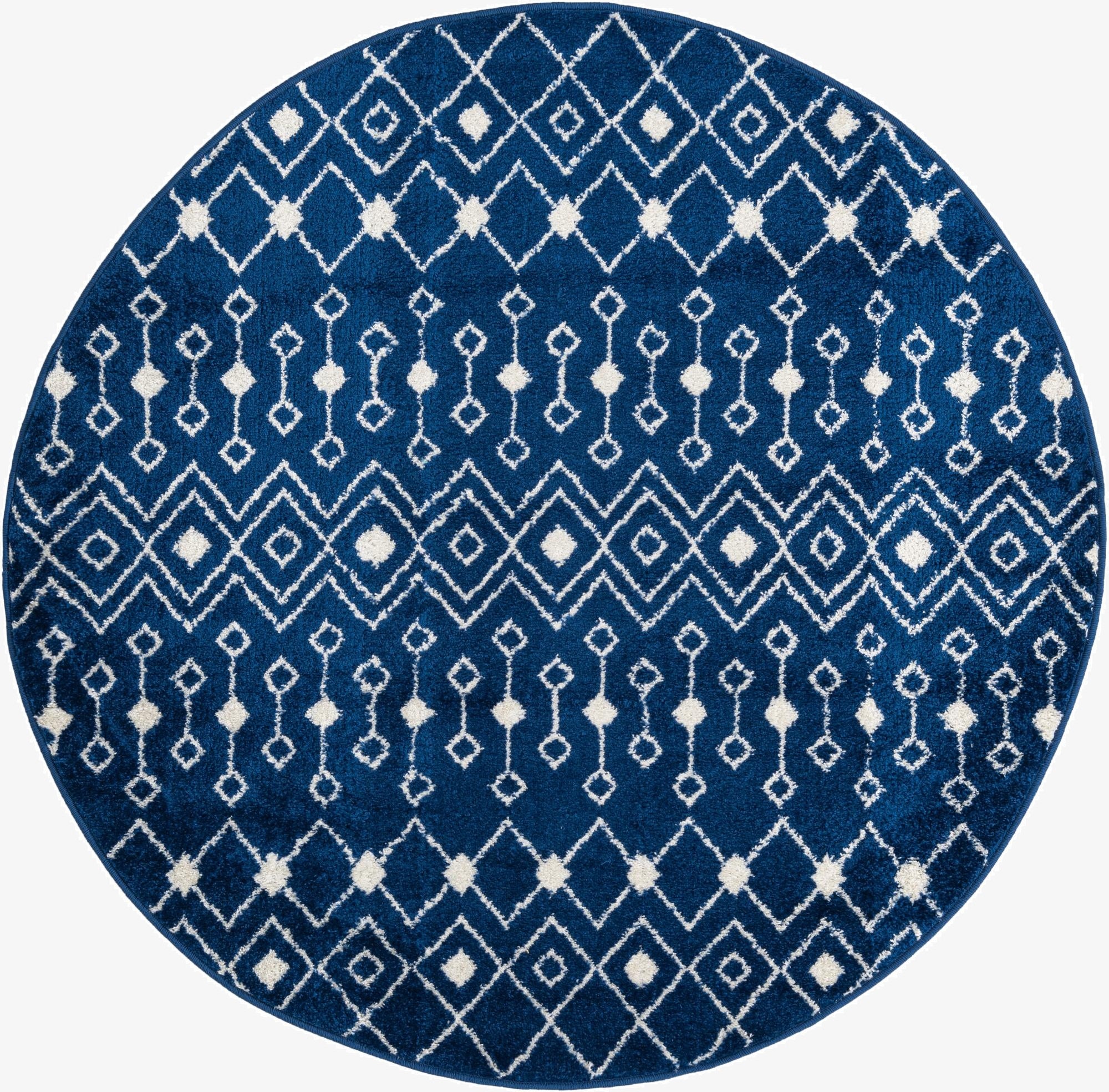  5' 3 x 5' 3 Moroccan Trellis Round Rug