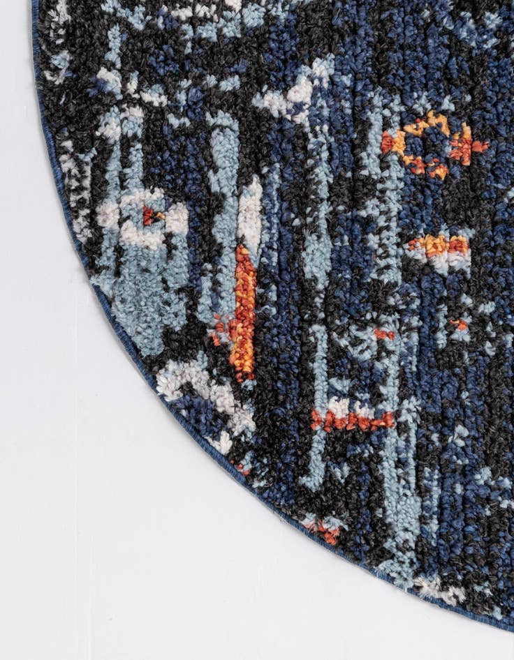 Detail image of  4' x 4' Morocco Round Rug