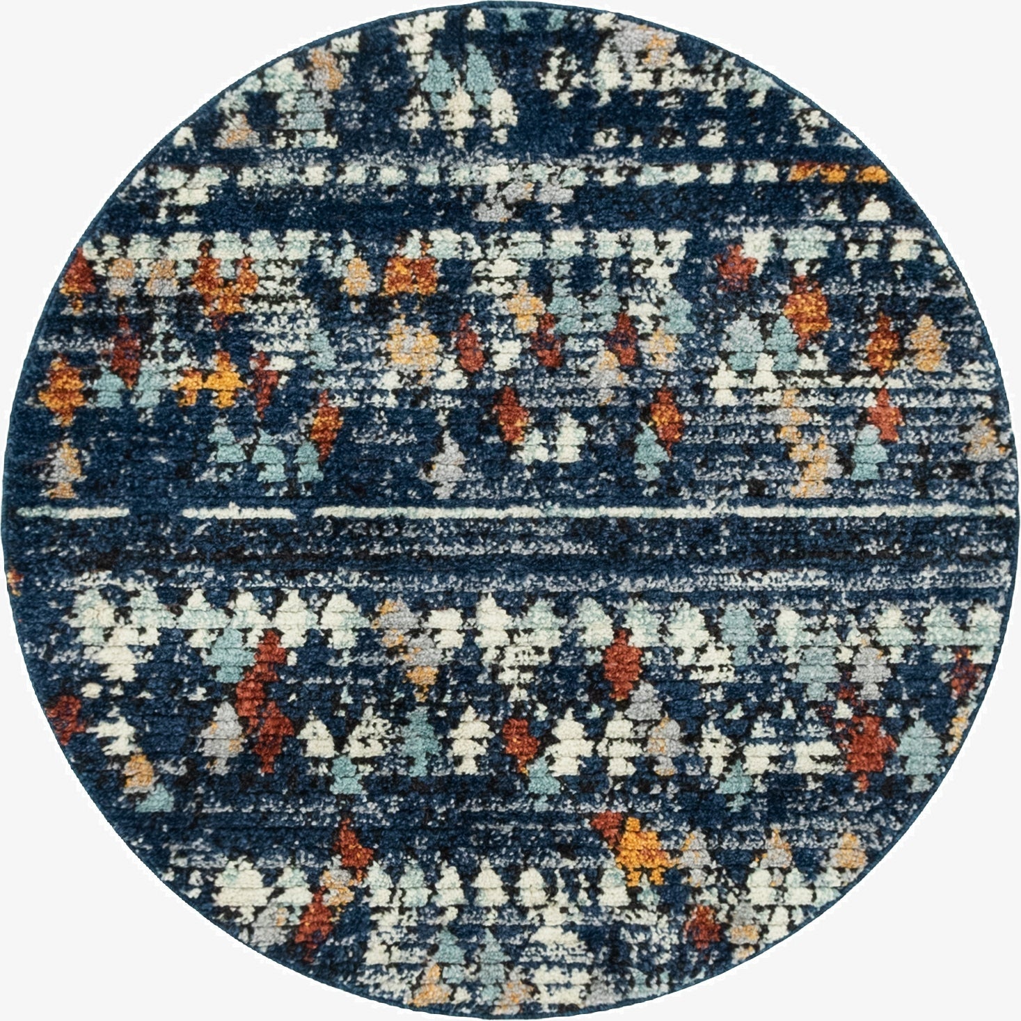 4' x 4' Morocco Round Rug