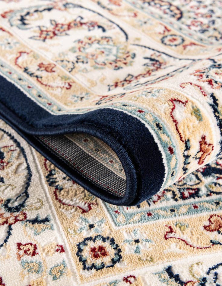 Detail image of  5' x 5' Nain Design Round Rug