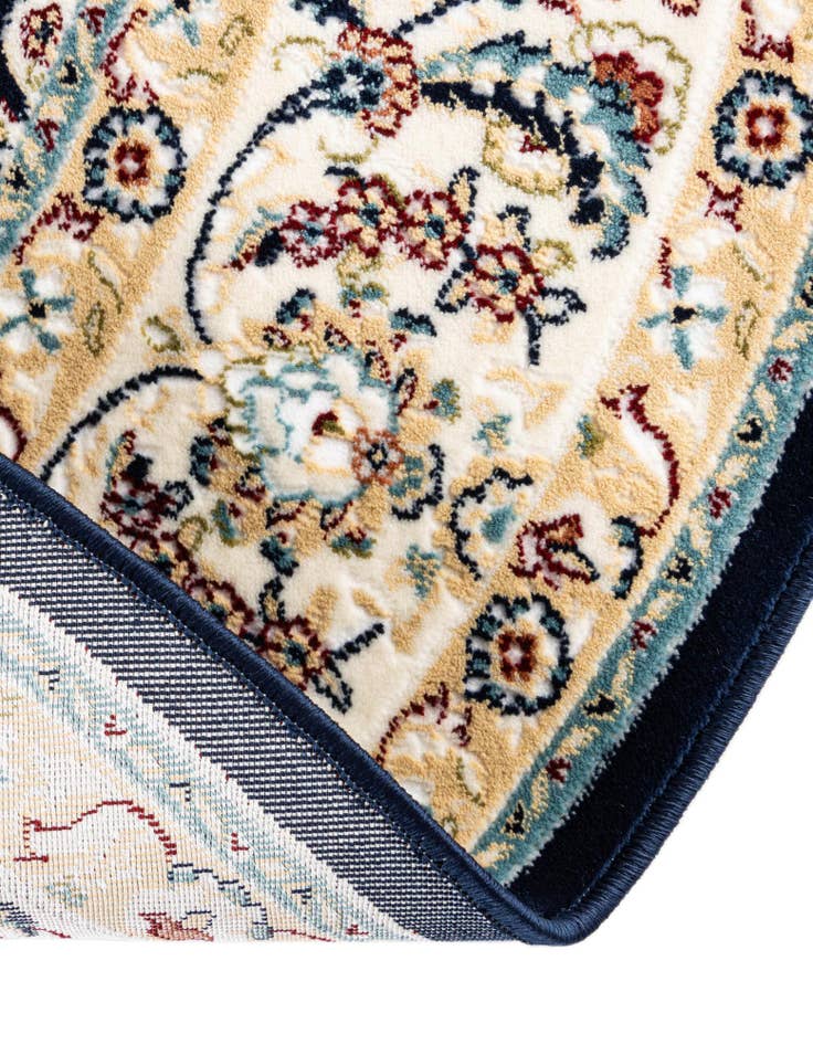 Detail image of  5' x 5' Nain Design Round Rug