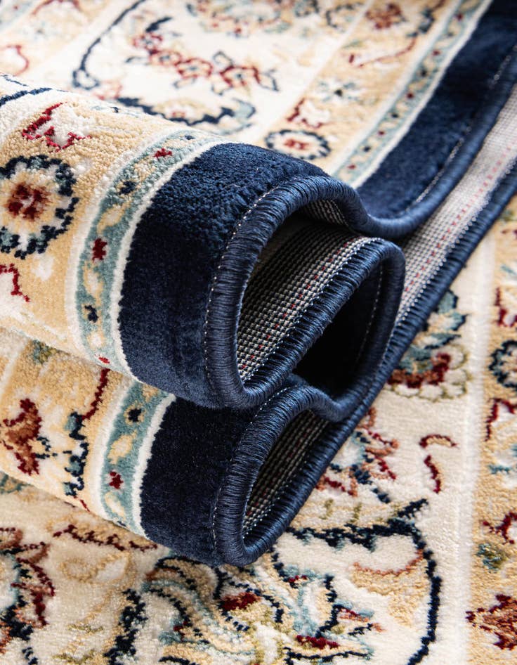 Detail image of  5' x 5' Nain Design Round Rug