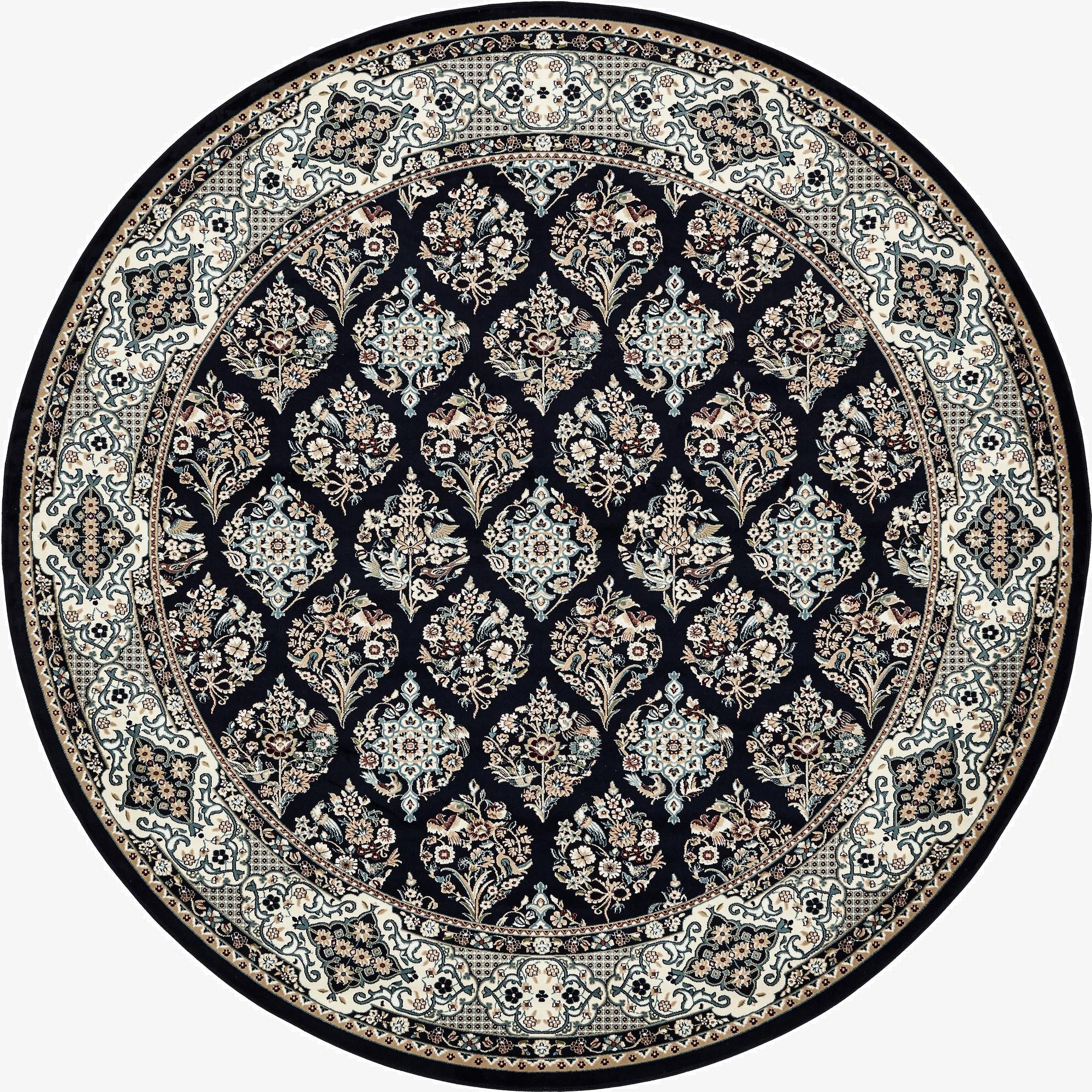  10' x 10' Nain Design Round Rug