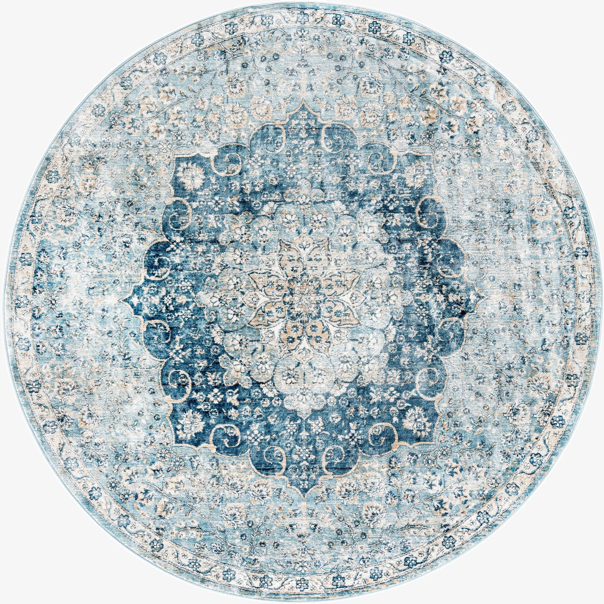  7' x 7' Newport Round Rug