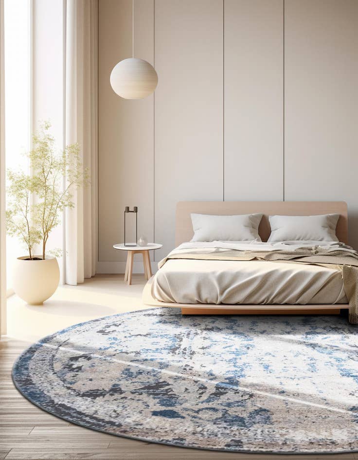 Detail image of  3' x 3' Oregon Round Rug