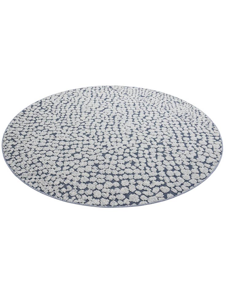 Detail image of  7' 10 x 7' 10  Washable Safari Indoor / Outdoor Round Rug