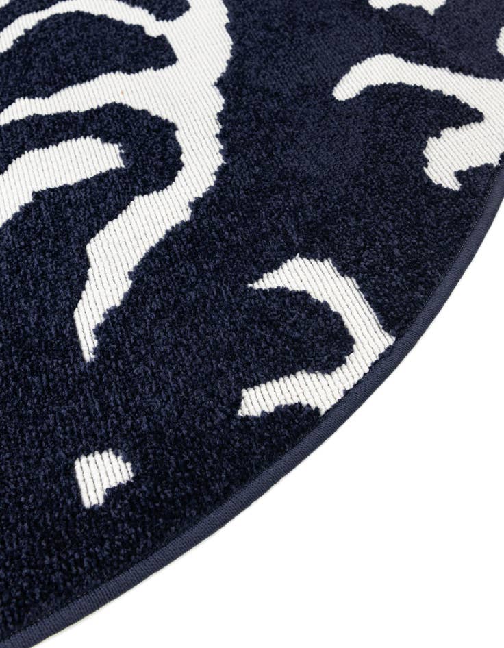 Detail image of  10' x 10'  Washable Sabrina Soto Indoor / Outdoor Round Rug