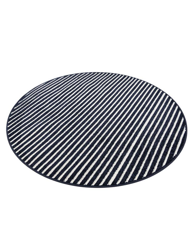 5' x 5'  Washable Sabrina Soto Indoor / Outdoor Round Rug
