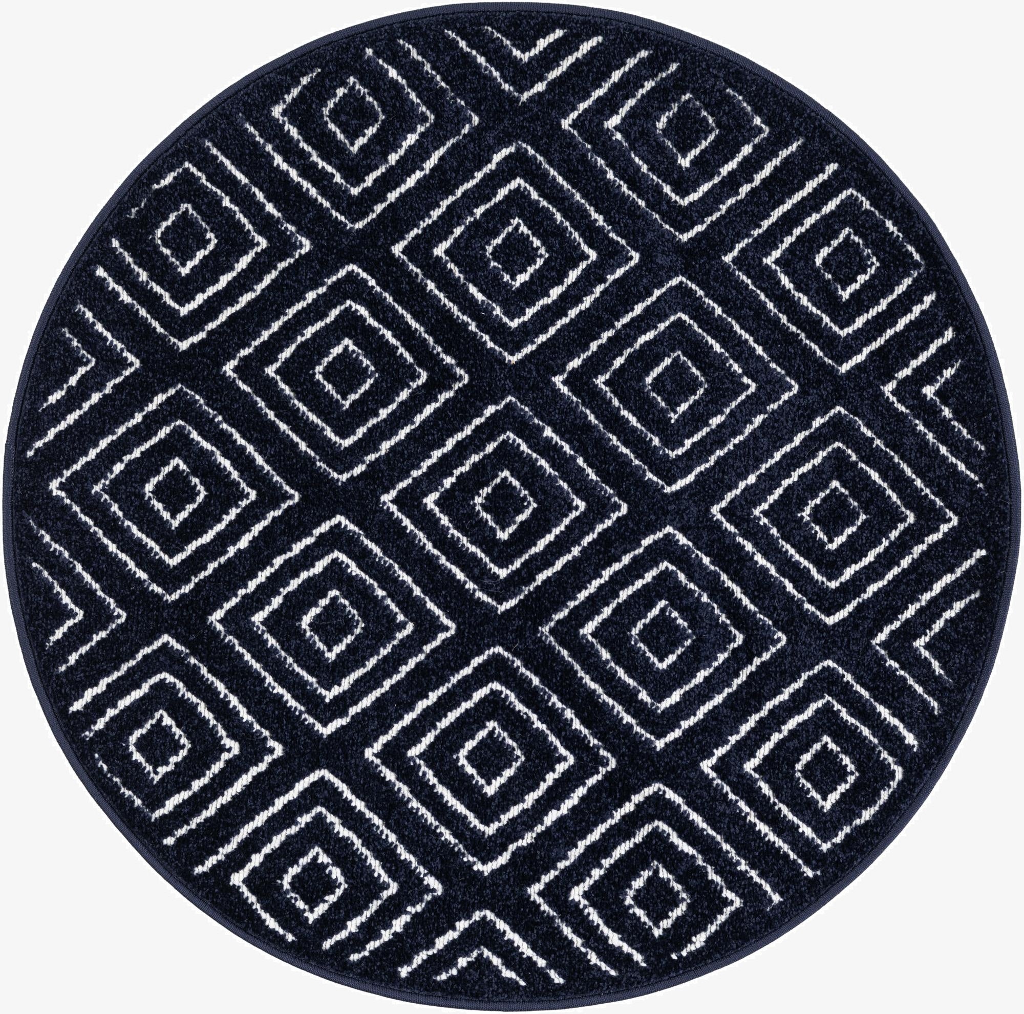  3' x 3'  Washable Sabrina Soto Indoor / Outdoor Round Rug