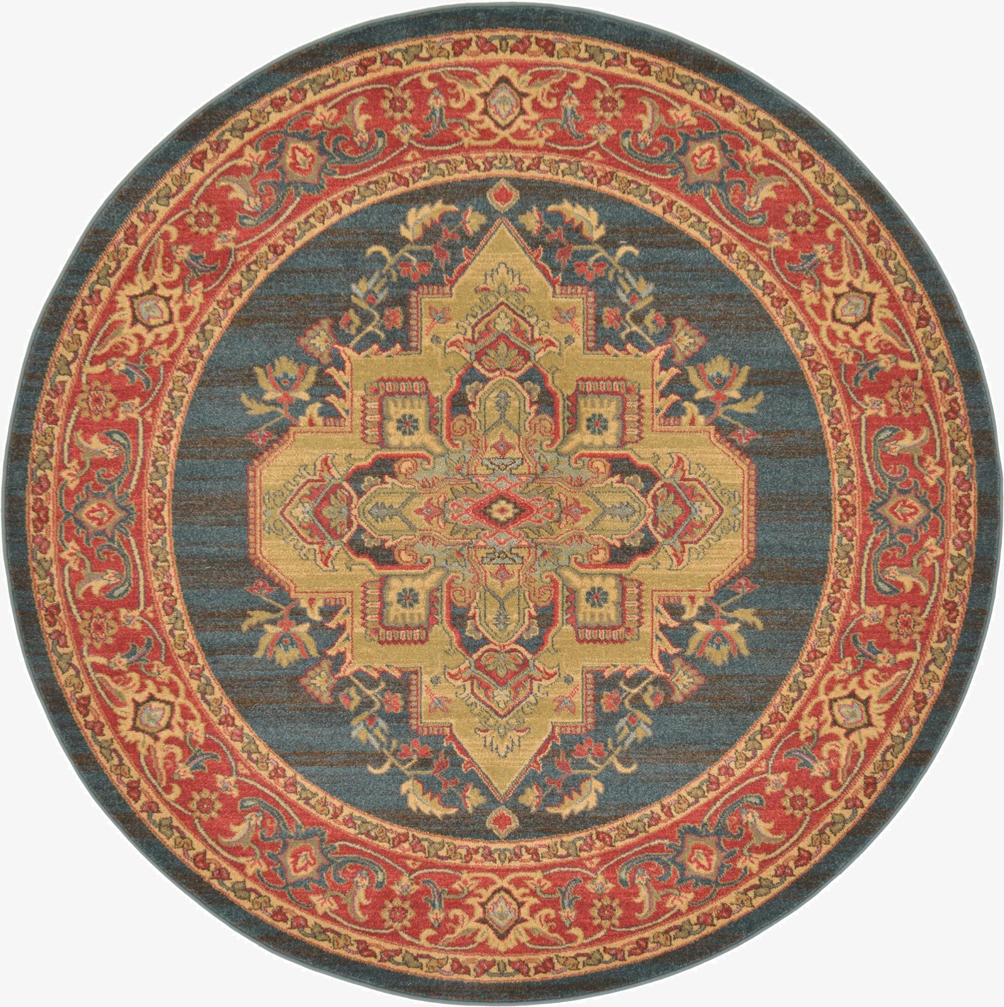  6' x 6' Sara Round Rug