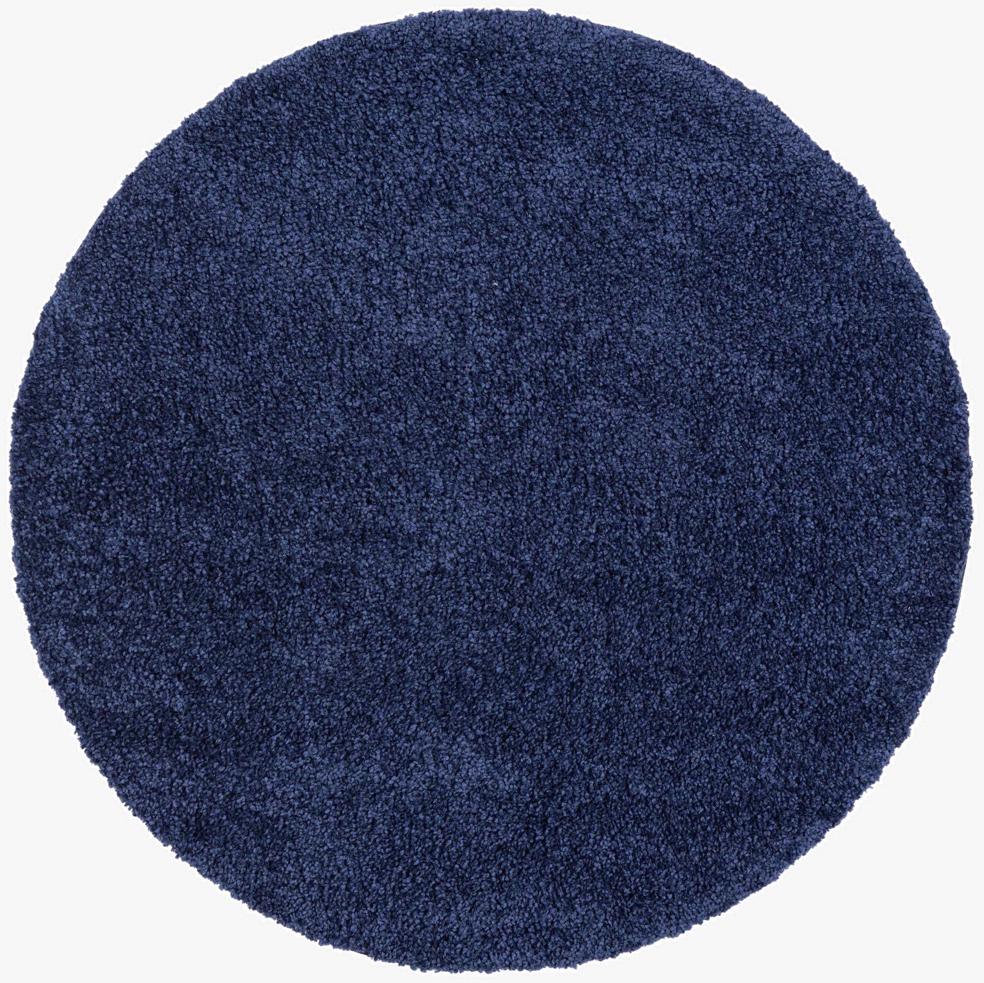 Primary image  4' x 4' Solid Frieze Round Rug