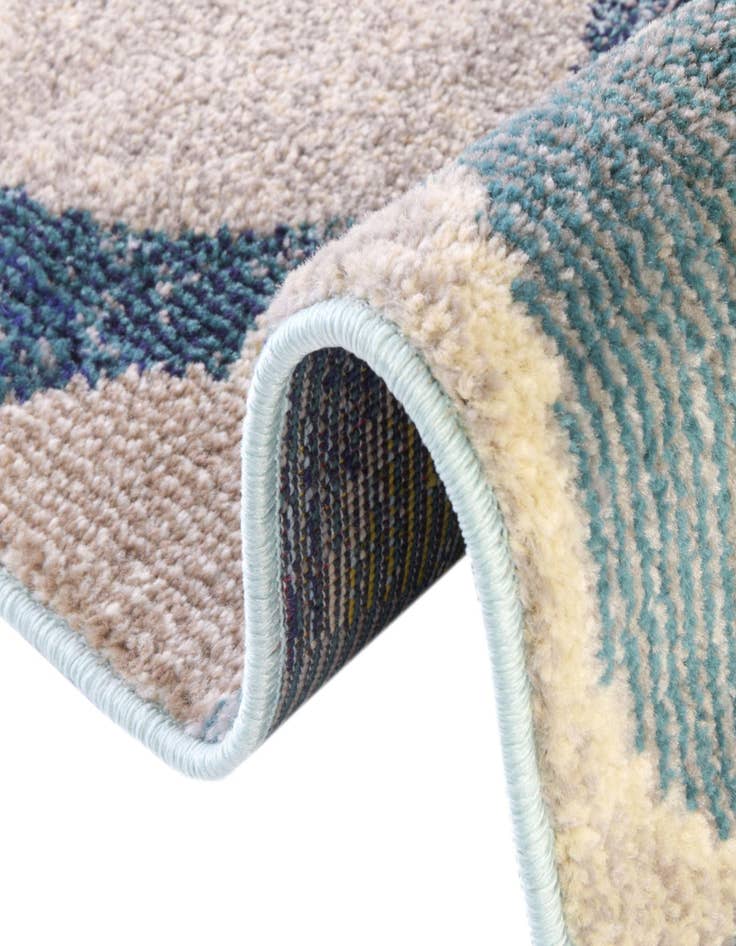 Detail image of  8' x 8'  Washable Theia Round Rug