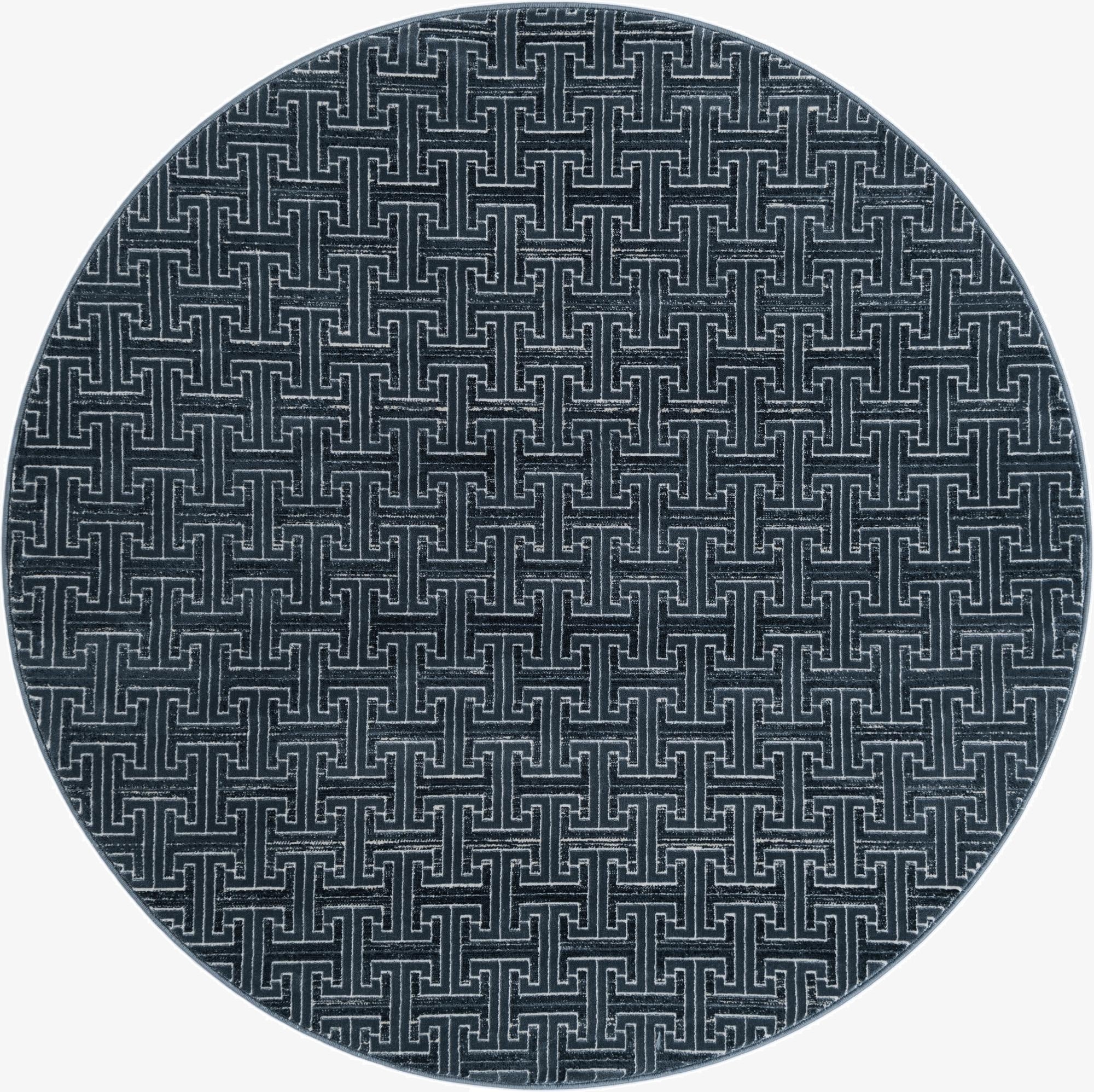 Jill Zarin 5' 3 x 5' 3 Uptown Park Avenue Round Rug