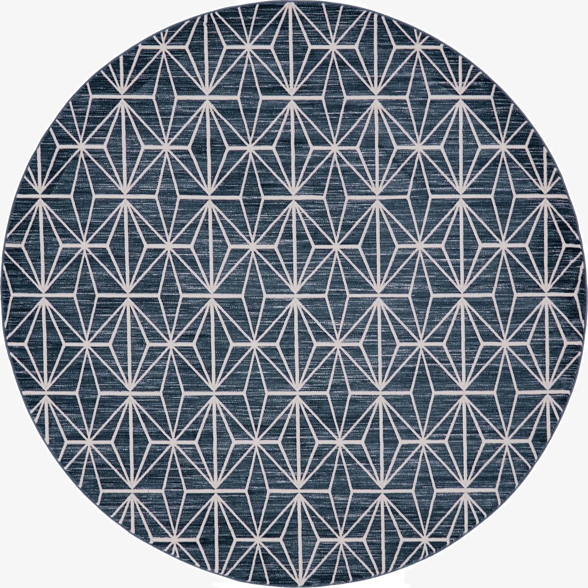 Jill Zarin 8' x 8' Uptown Fifth Avenue Round Rug