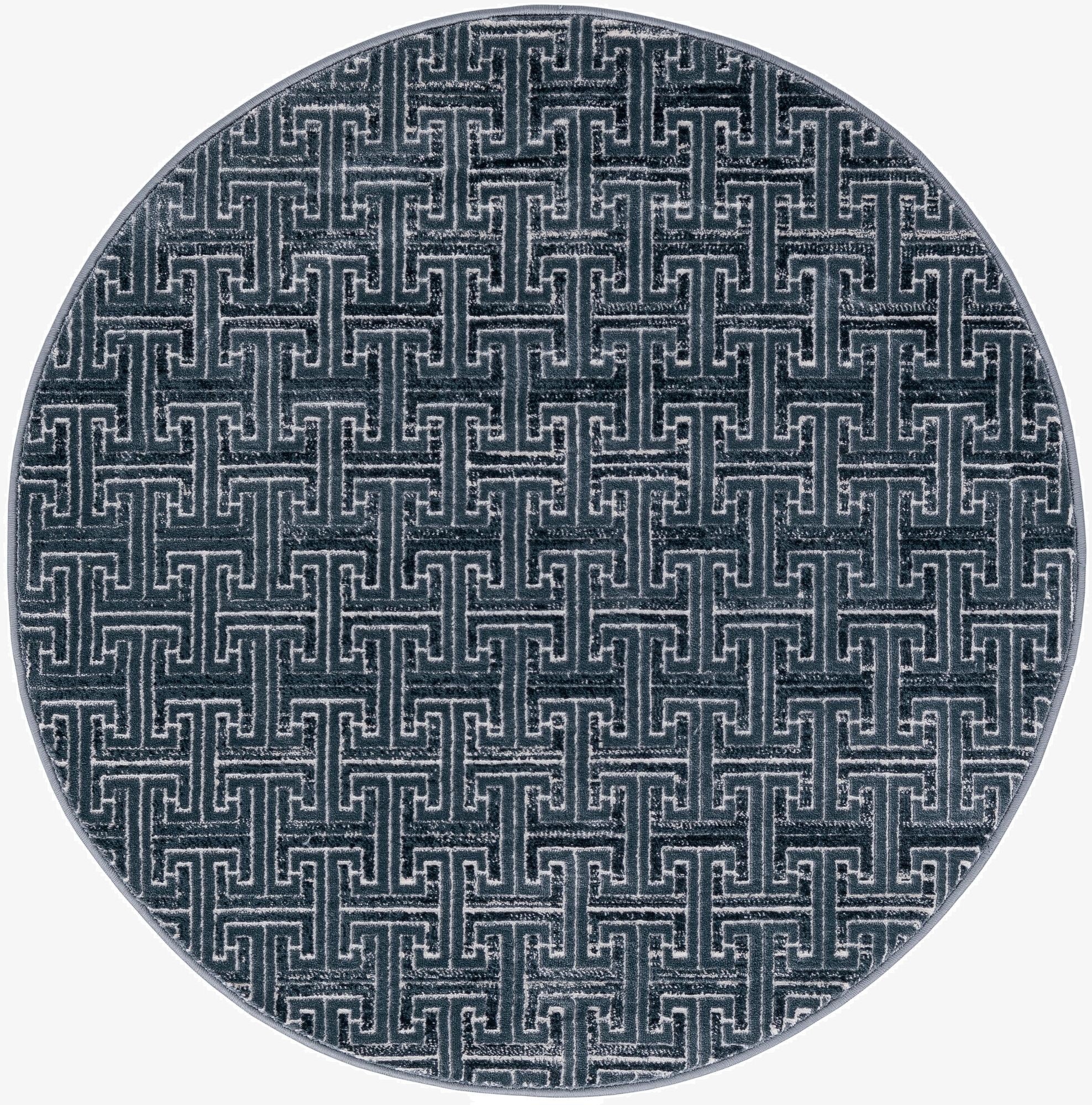 Jill Zarin 3' 3 x 3' 3 Uptown Park Avenue Round Rug