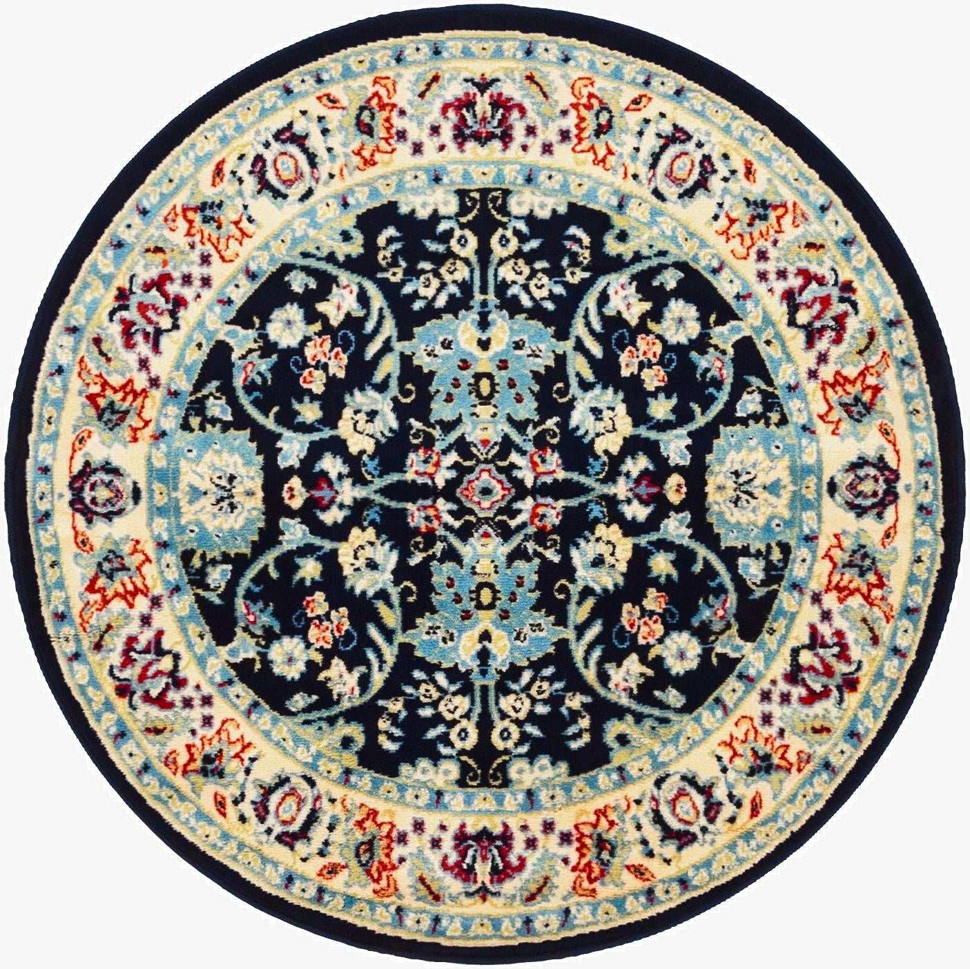  4' x 4' Yasmin Round Rug