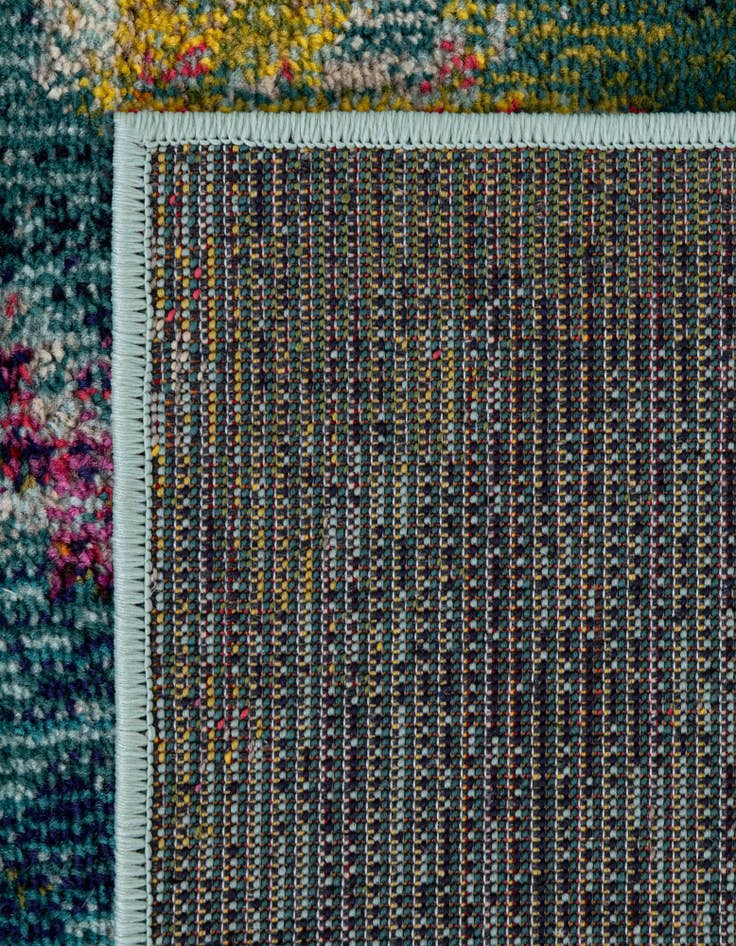 Detail image of  2' 2 x 6' 9  Washable Amalfi Runner Rug