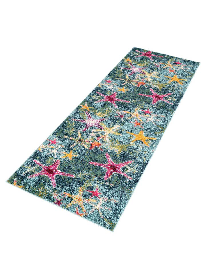 2' 2 x 6' 9 Washable Amalfi Runner Rug