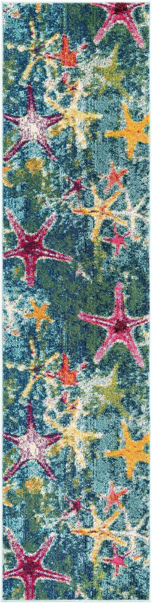  2' x 8'  Washable Amalfi Runner Rug