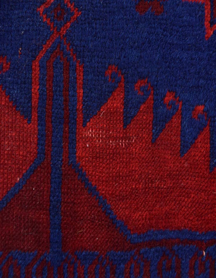 Detail image of  3' 8 x 6' 10  Hand Knotted Anatolian Wool Runner Rug