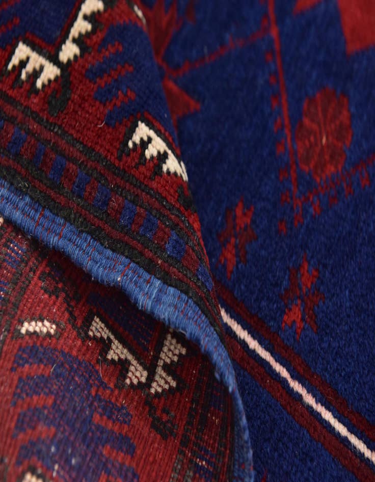 Detail image of  3' 8 x 6' 10  Hand Knotted Anatolian Wool Runner Rug