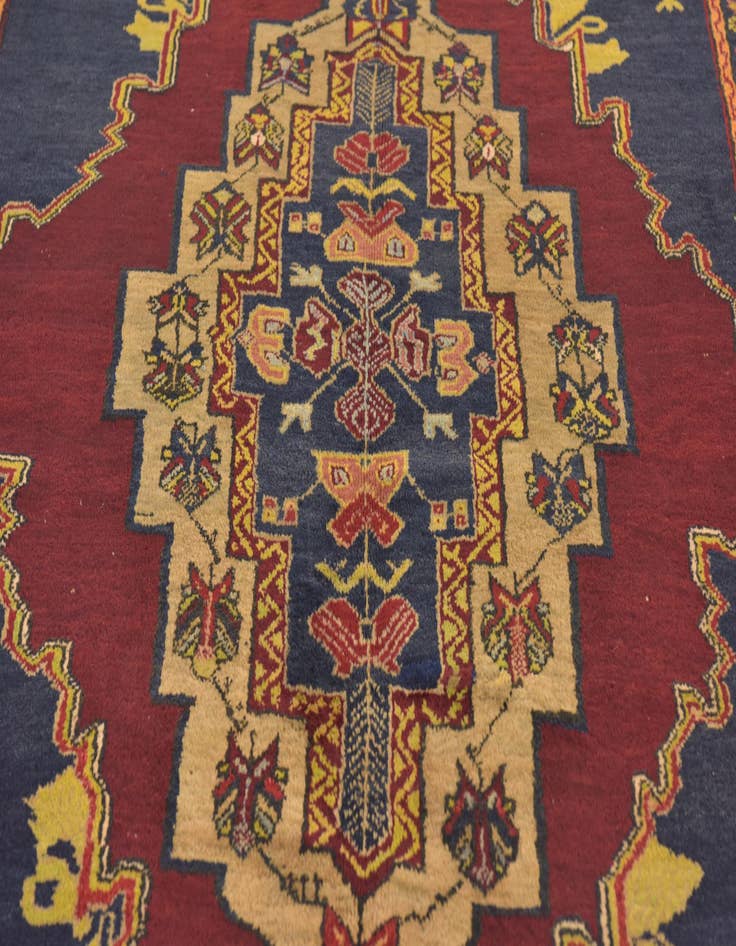 Detail image of  5' 4 x 9' 10  Hand Knotted Anatolian Wool Runner Rug