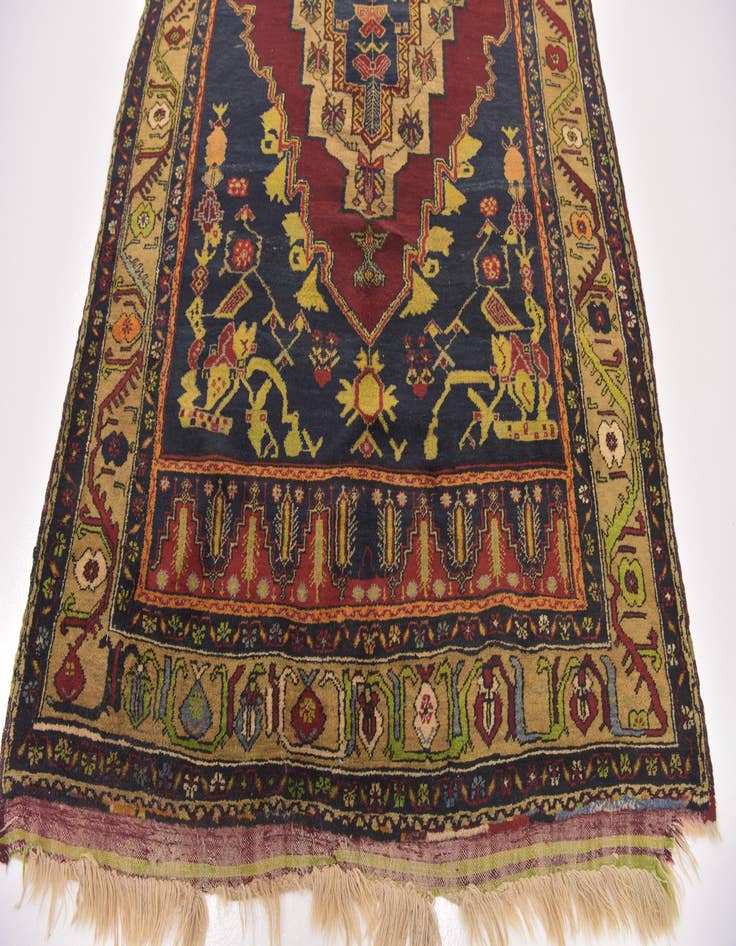 Detail image of  5' 4 x 9' 10  Hand Knotted Anatolian Wool Runner Rug