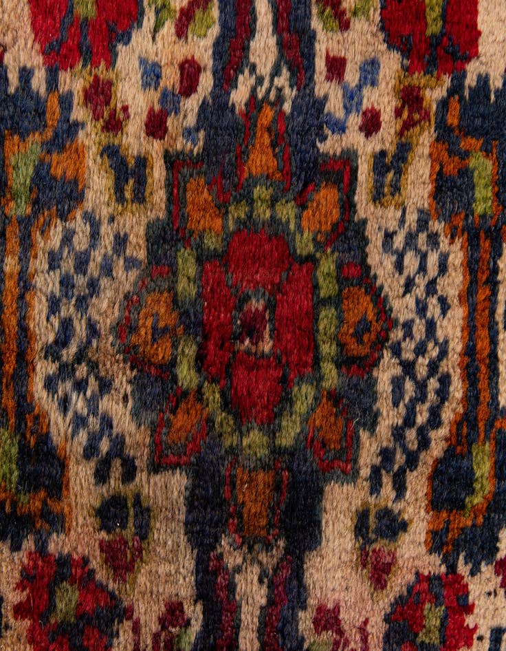Detail image of  1' 9 x 3' 8  Hand Knotted Anatolian Wool Runner Rug