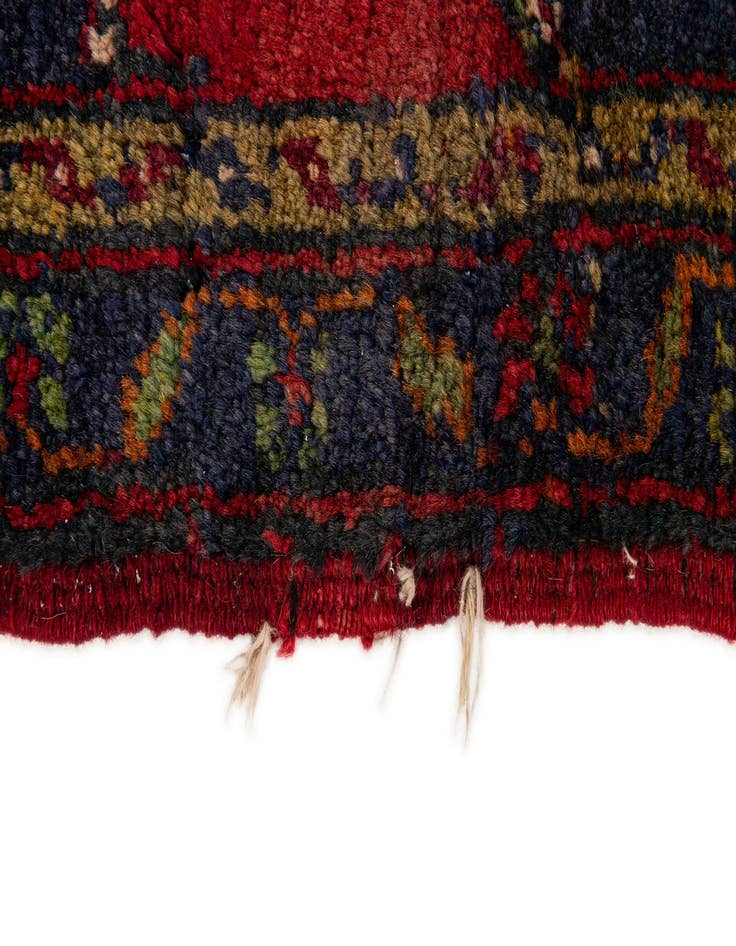 Detail image of  1' 9 x 3' 8  Hand Knotted Anatolian Wool Runner Rug